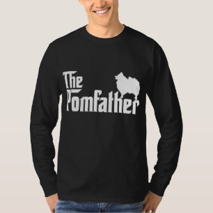 Camiseta Pomerânia Engraçado Pai Pom Padre Dog Lov