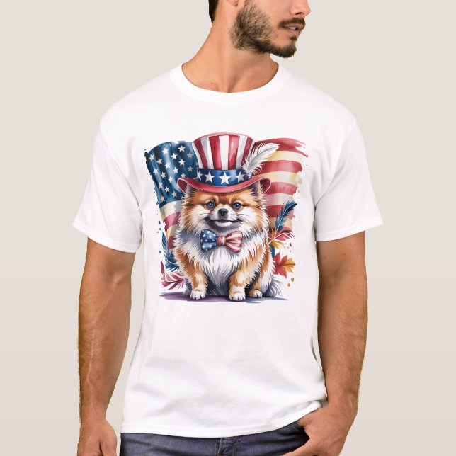 Camiseta Pomerânia Patriota  (Frente)