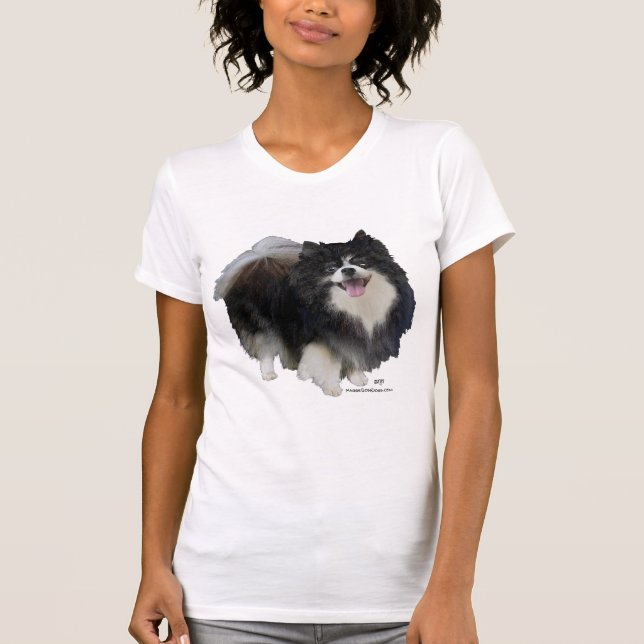 Camiseta Pomerânia Preto (Frente)
