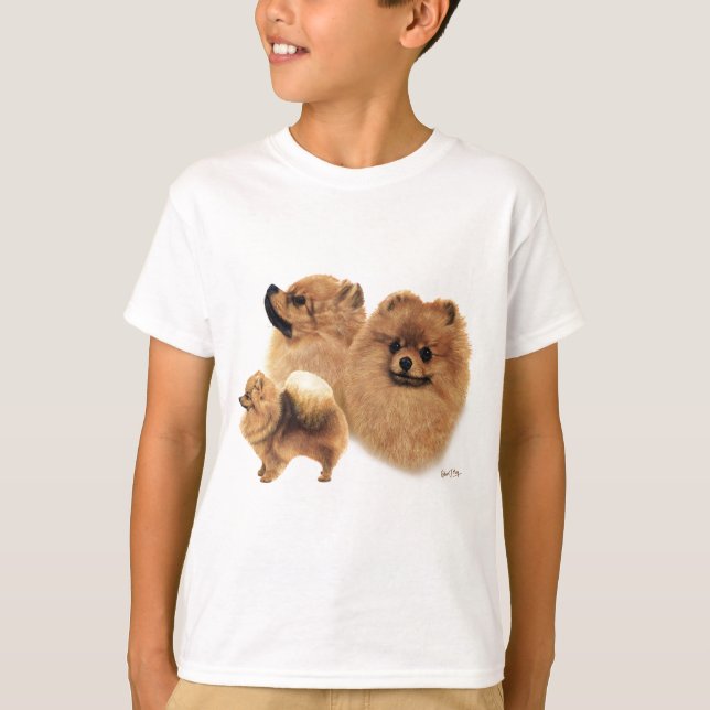 Camiseta Pomeranian (Frente)