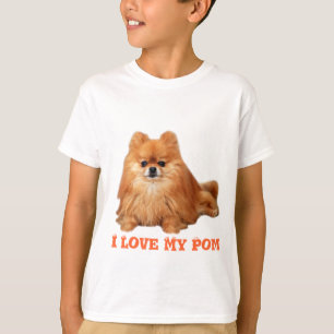 Camiseta Pomeranian caçoa o t-shirt
