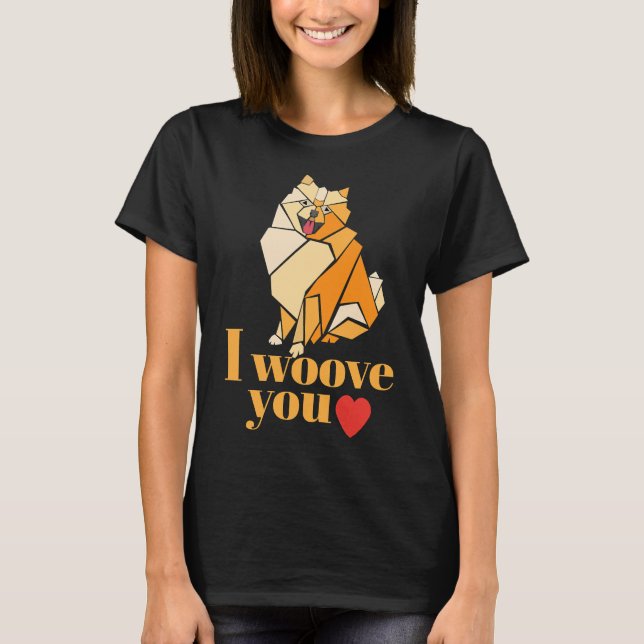 Camiseta Pomeranian Dog Lovers (Frente)