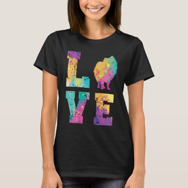 Camiseta Pomeranian Love (Frente)