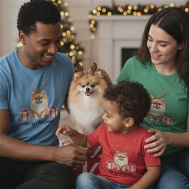 Camiseta Pomeranian Wreath