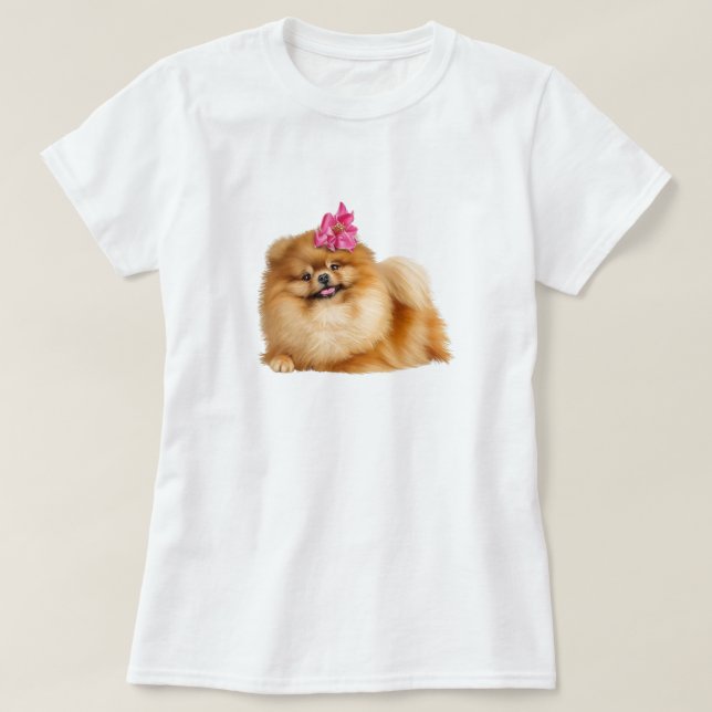 Camiseta Pomerian Beaukind (Frente do Design)
