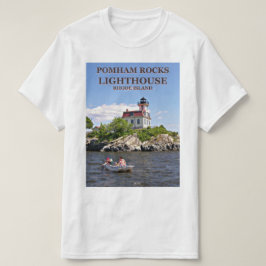 Camiseta Pomham Rocks Lighthouse, Rhode Island T Shirt