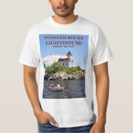 Camiseta Pomham Rocks Lighthouse, Rhode Island T Shirt