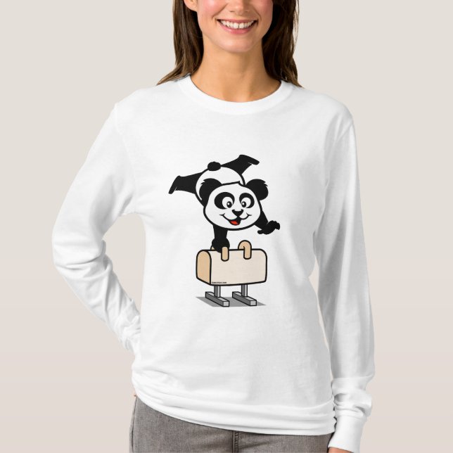Camiseta Pommel Horse Panda (Frente)