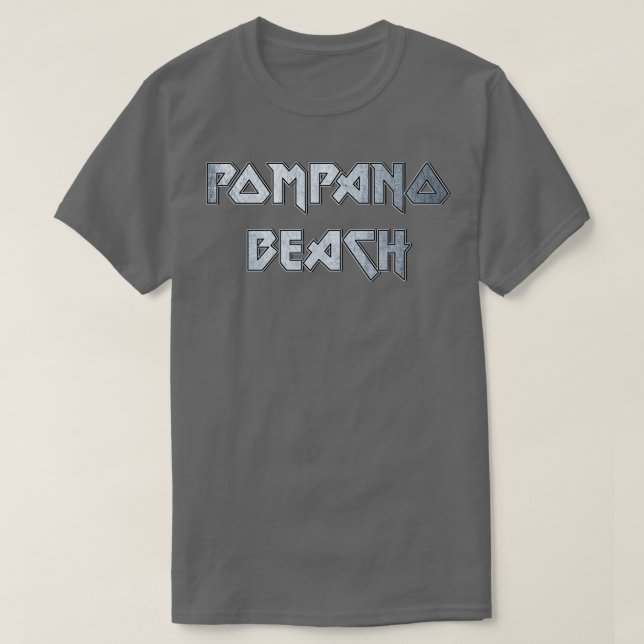 Camiseta Pompano Beach FL (Frente do Design)