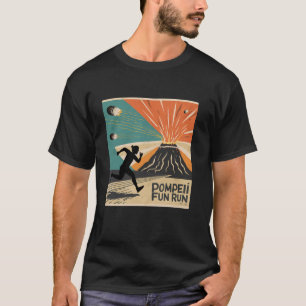Camiseta Pompeia 79 AD Diversão Lover Volcano Lover s Leve