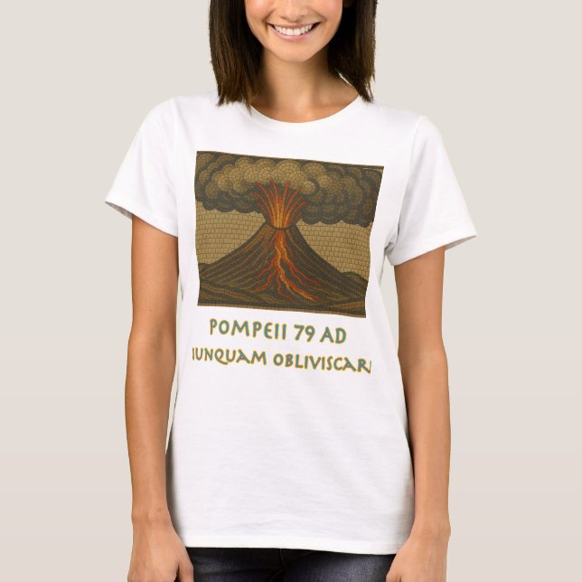 Camiseta Pompeia - Nunca Esqueça (Frente)