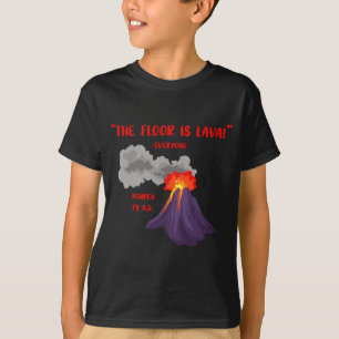Camiseta Pompeii O Chão É Lava Camiseta_1