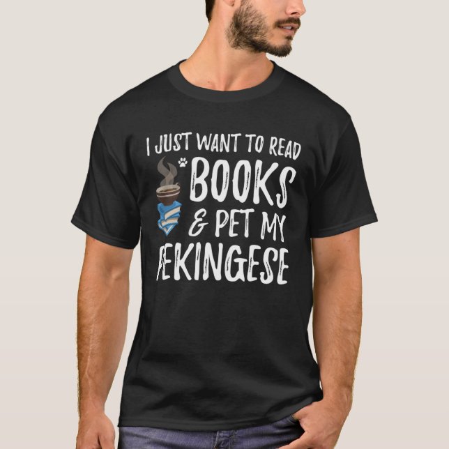 Camiseta Pomsky Avid Book Reader Mãe (Frente)