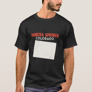 Camiseta Poncha Primavera Colorado EUA State America Viagem