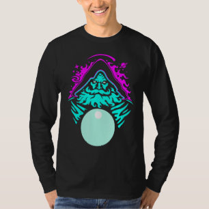 Camiseta Ponderando Meu Orb Wizard Ponders Maggie Fantasy C