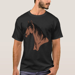 Camiseta Pônea do Retrato do Cavalo