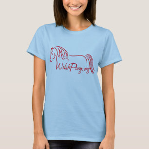 Camiseta Pônei de galês & sociedade da espiga de América