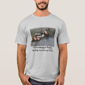 Camiseta Pôneis de Chincoteague