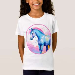 Camiseta Pôneo Espírito Colorido 3 Criança