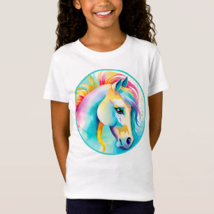 Camiseta Pôneo Espírito Colorido 8 Criança