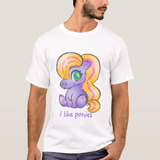 Camiseta poney