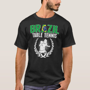 Camiseta Pong Ping Brasileiro na Mesa do Brasil suportado