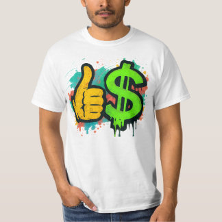 Camiseta Ponha Seu Dinheiro a Crescer!