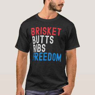 Camiseta Ponta de Peito Costelas Liberdade Carne Patriótica