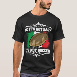 Camiseta Ponta de Rugby, Bandeira Italiana Artista Motivada