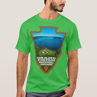 Camiseta Ponta de setas do Monumento Nacional da Grande Por