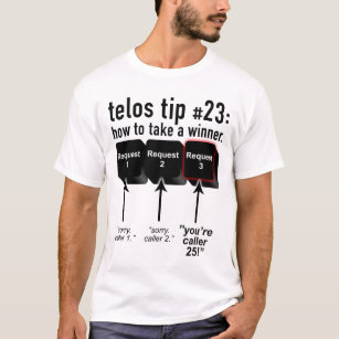 Camiseta Ponta de Telos: Chamador 25 (preto)