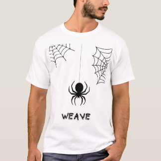 Camiseta Ponta do Design de Camisa-Aranha