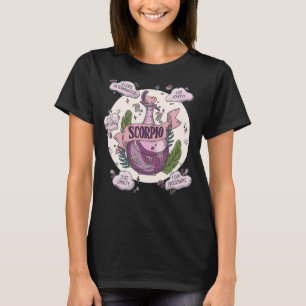 Camiseta Ponta Escorpião Com Ingredientes Astrol Magical