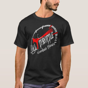 Camiseta Pontapé da malhação do combate do acelerador a
