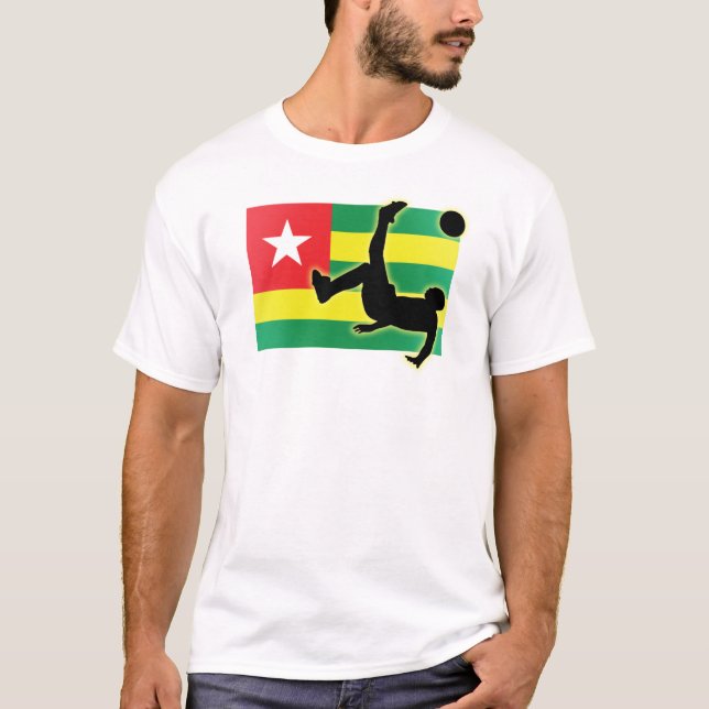 Camiseta Pontapé de bicicleta de Togo (Frente)