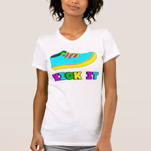 Camiseta Pontapé rasgou o T das senhoras