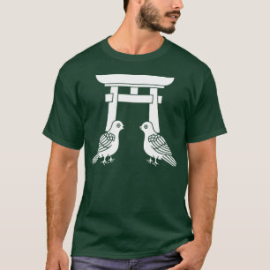 Camiseta Pontas viradas e T-Shirt Torii