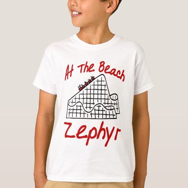 Camiseta Pontchartrain Beach Zephyr (Frente)