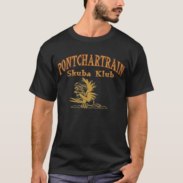 Camiseta Pontchartrain Scuba Club (Frente)