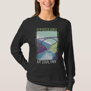 Camiseta Ponte Afastada Vi do Parque Nacional do New River