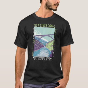 Camiseta Ponte Afastada Vi do Parque Nacional do New River