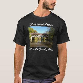 Camiseta Ponte Ashtabula County Ohio do Rd do estado