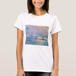Camiseta Ponte Charing Cross por Claude Monet