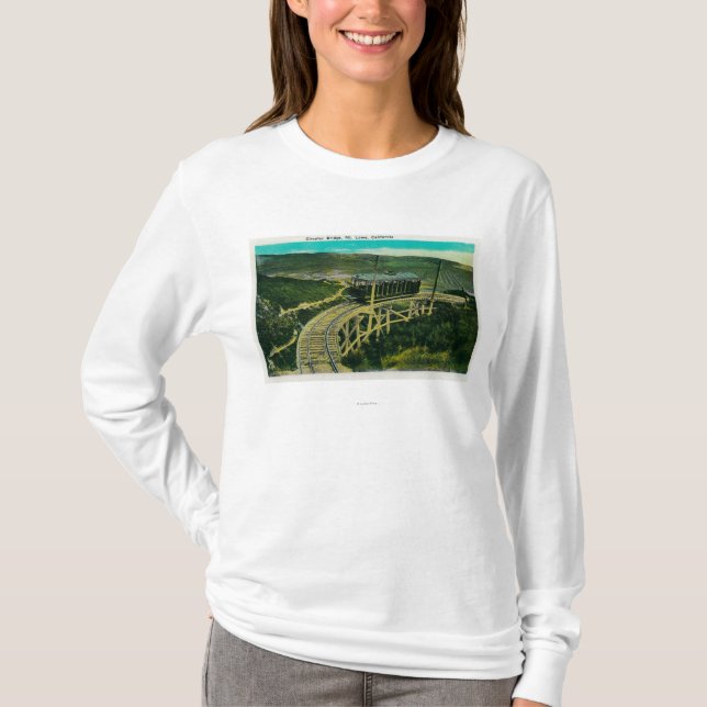 Camiseta Ponte circular, Mt. LoweMt. Lowe, CA (Frente)