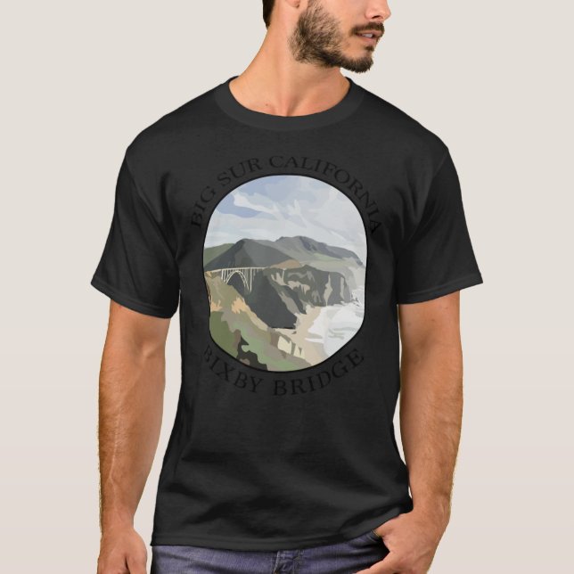 Camiseta Ponte Clássica de sur bixby (Frente)