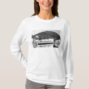 Camiseta Ponte da rua de Stedman e montanha dos cervos,
