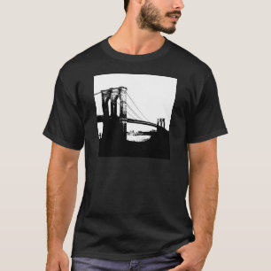 Camiseta Ponte de Brooklyn do vintage
