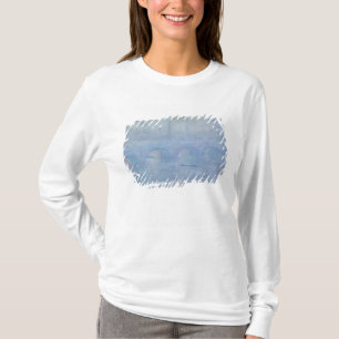 Camiseta Ponte de Claude Monet   Waterloo: Efeito da névoa