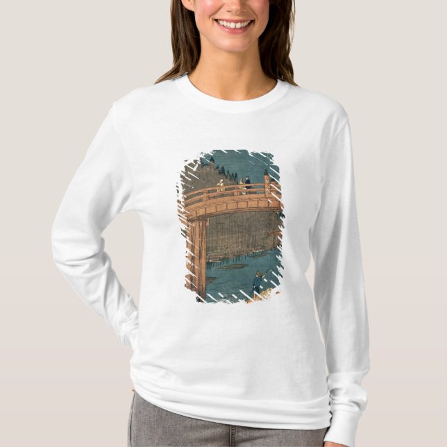Camiseta Ponte de Kyoto pelo luar (Frente)