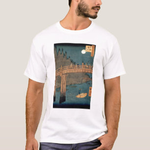 Camiseta Ponte de Kyoto pelo luar